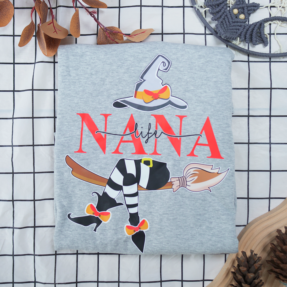 🎃 "Proud Witch Vibes" Custom Halloween Sweatshirt 👻✨ Unleash your inner witch—no matter your age!