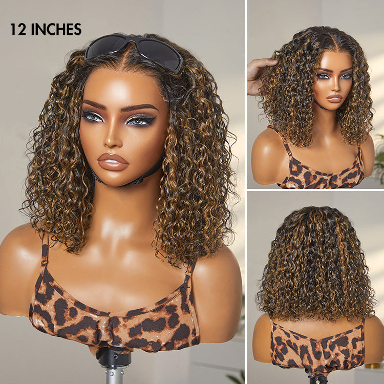 Cross-Border Women'S European And American African Small Rolls Wigs Fashionable Short Curl Front Lace Wigs Chemical Fiber Full Head Cover