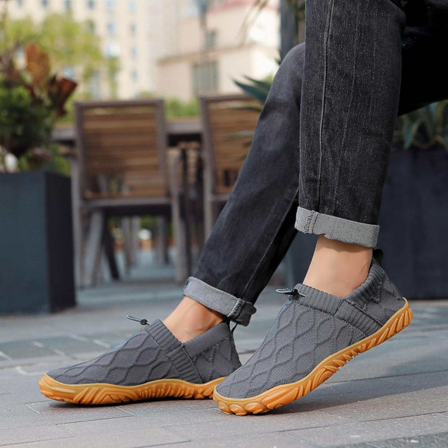Men's Fashion Casual Shoes A Slip On Lightweight Outdoor Non Slip Thin Sole Flying Mens Dress Casual Shoes 13 Extra Wide