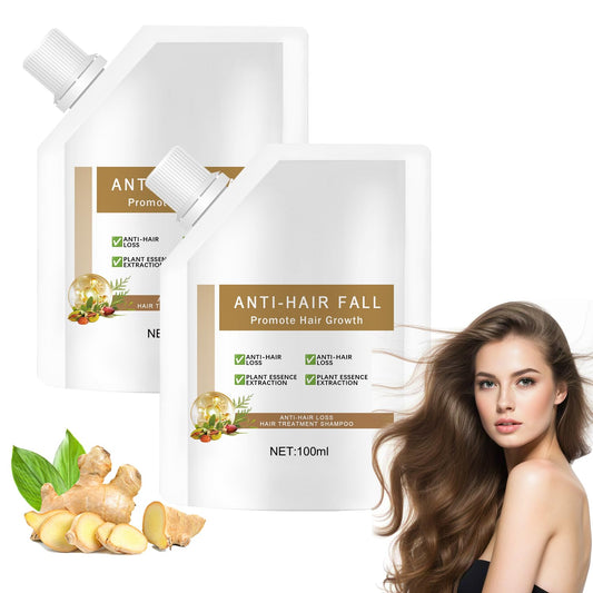 🔥【Buy 1 Get 1 Free】 Anti-Hair Fall Promote Hair Growth Shampoo, Routine Shampoo for Women Hair Loss, for All Hair Types（100ML）