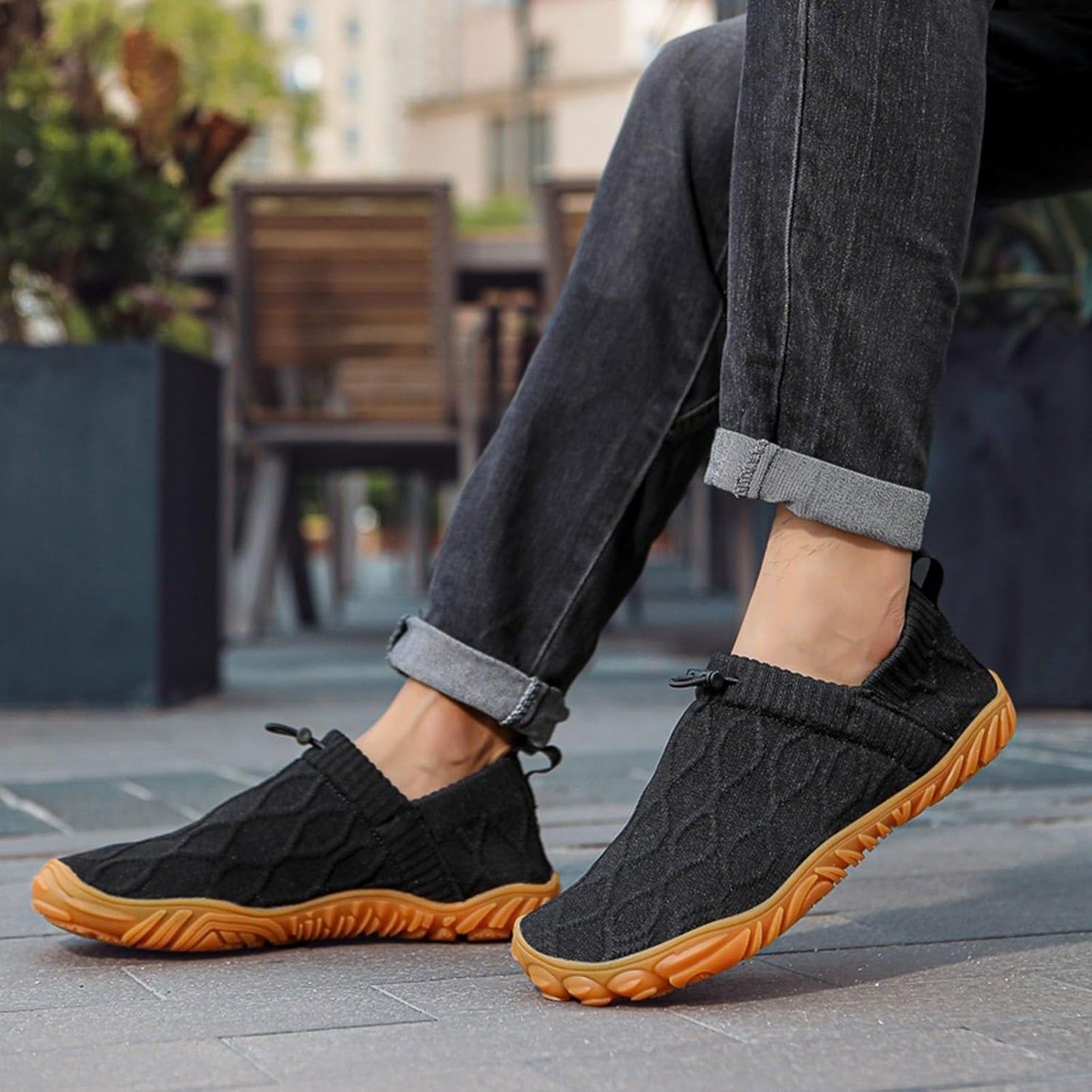 Men's Fashion Casual Shoes A Slip On Lightweight Outdoor Non Slip Thin Sole Flying Mens Dress Casual Shoes 13 Extra Wide