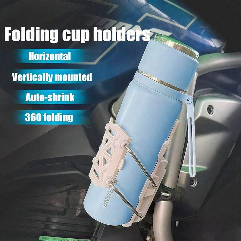 🚴♀️1-Sec Install Bike Water Bottle Holder |🔥 360° Rotation Bike Cup Holder - Fits ALL Bikes,  Motorcycle, Stroller & More!