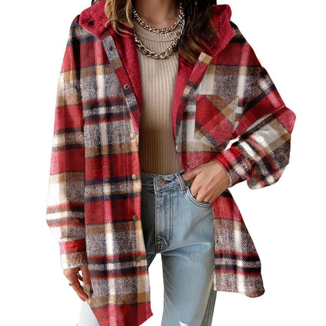 Flannel Jacket-✨ Transform Your Fall Wardrobe with One Perfect Piece