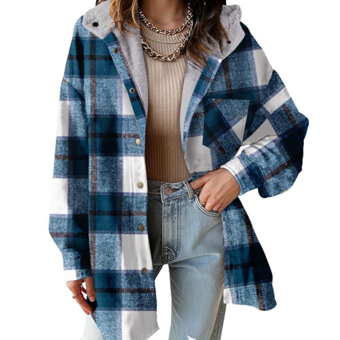Flannel Jacket-✨ Transform Your Fall Wardrobe with One Perfect Piece
