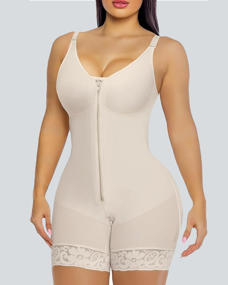[Buy 2 Free Shipping]Tummy Control Butt Lifter Shaper with Zipper Crotch Fajas Colombianas