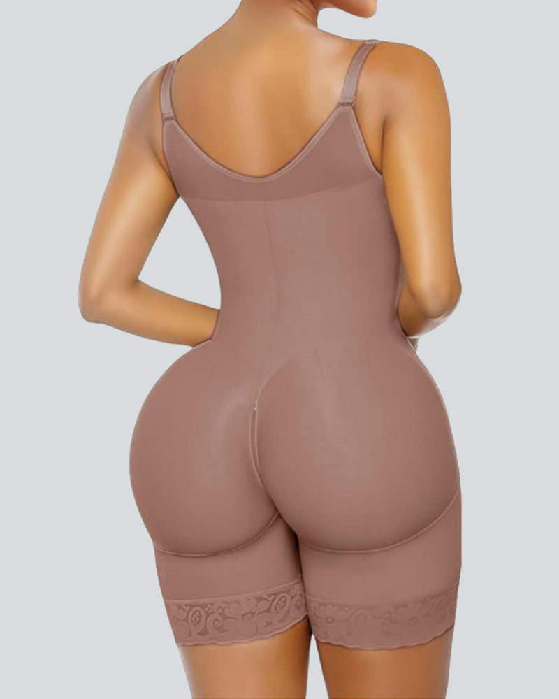 [Buy 2 Free Shipping]Tummy Control Butt Lifter Shaper with Zipper Crotch Fajas Colombianas