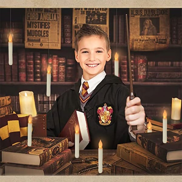 🕯️✨ 12-Pack Magic Wand Remote Candles + Wireless Wand | Amazon's Choice 🎃 🕯️✨The Most ENCHANTING Halloween Decor! ✨🕯️