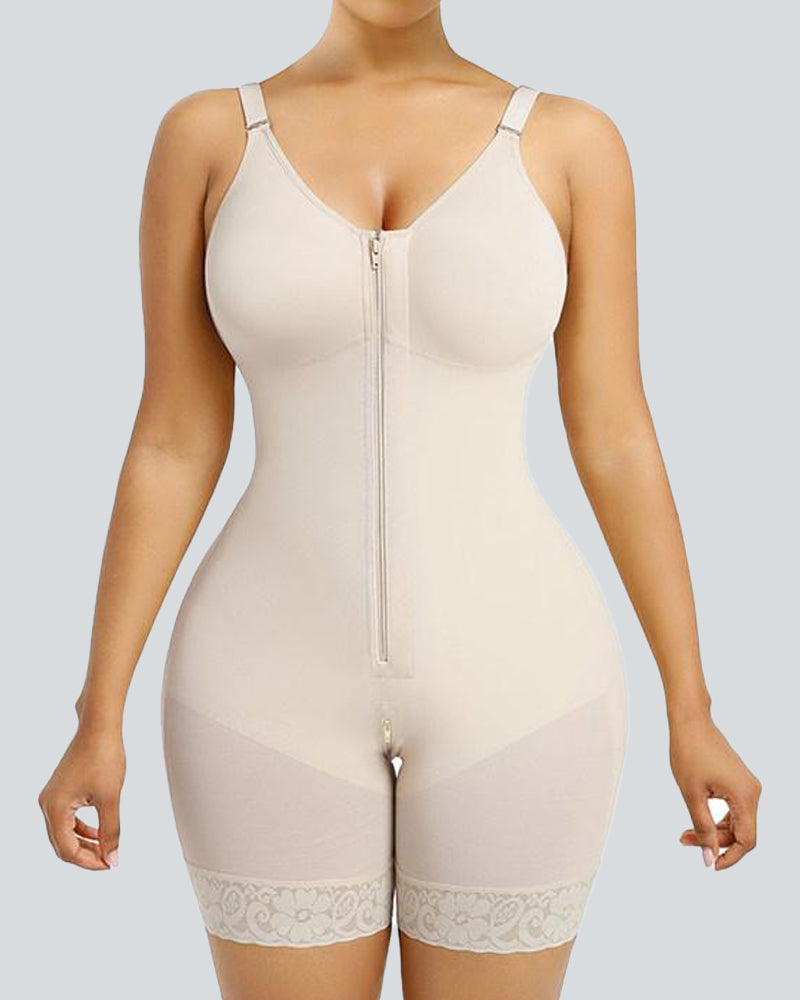 [Buy 2 Free Shipping]Tummy Control Butt Lifter Shaper with Zipper Crotch Fajas Colombianas